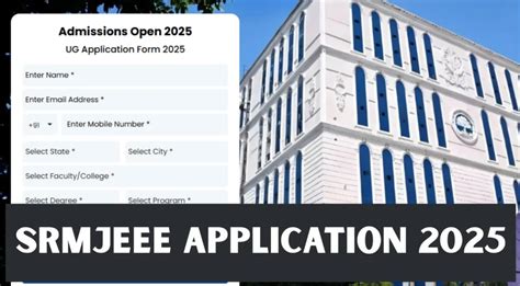 srmjeee admission portal|admissions srmist edu in.